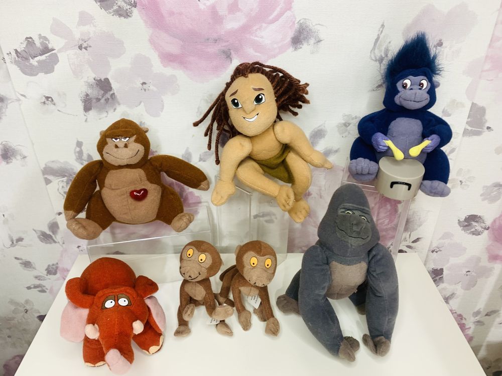 Pluszowe zabawki Mcdonalds Tarzan vintage 2000