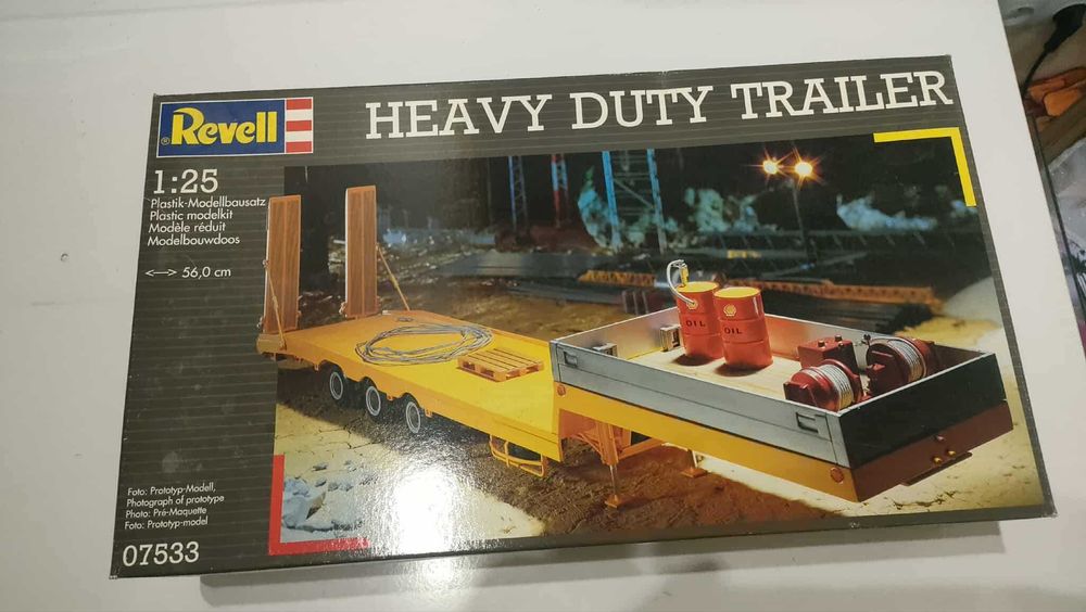 Revell Heavy Duty Trailer 1:25 no 07533