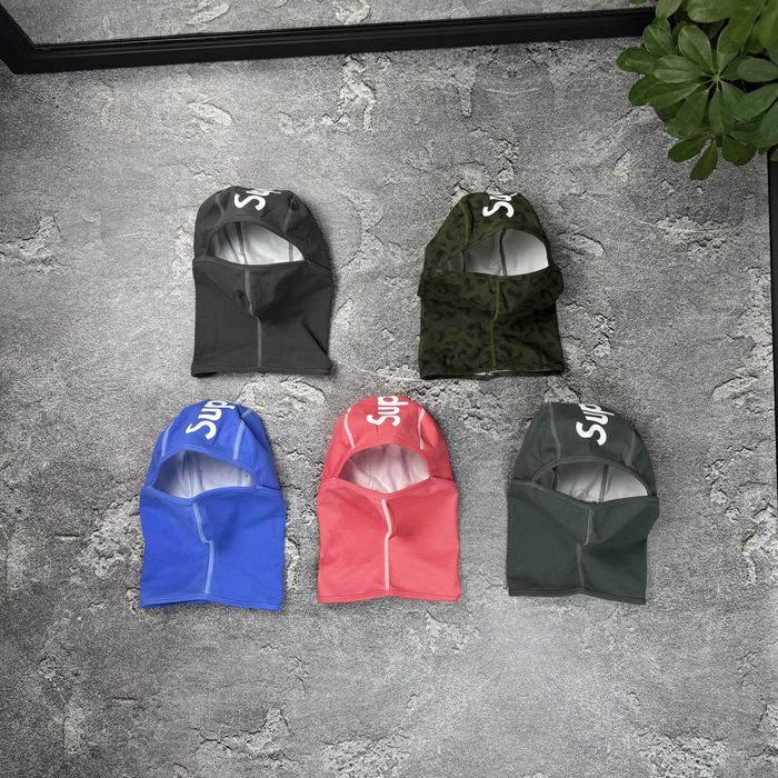 Термо-хромна балаклава Supreme шапка маска Суприм підшоломник супрім