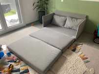 Sofá-Cama IKEA (FRIDHULT) - Cinzento, Excelente Estado