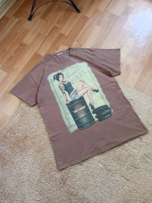 Harley Davidson Футболка Вінтажна Y2k Vintage