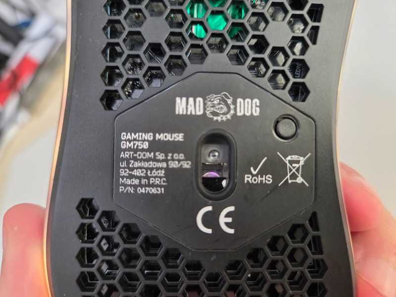 Myszka Mad dog gamingowa 10000 dpi