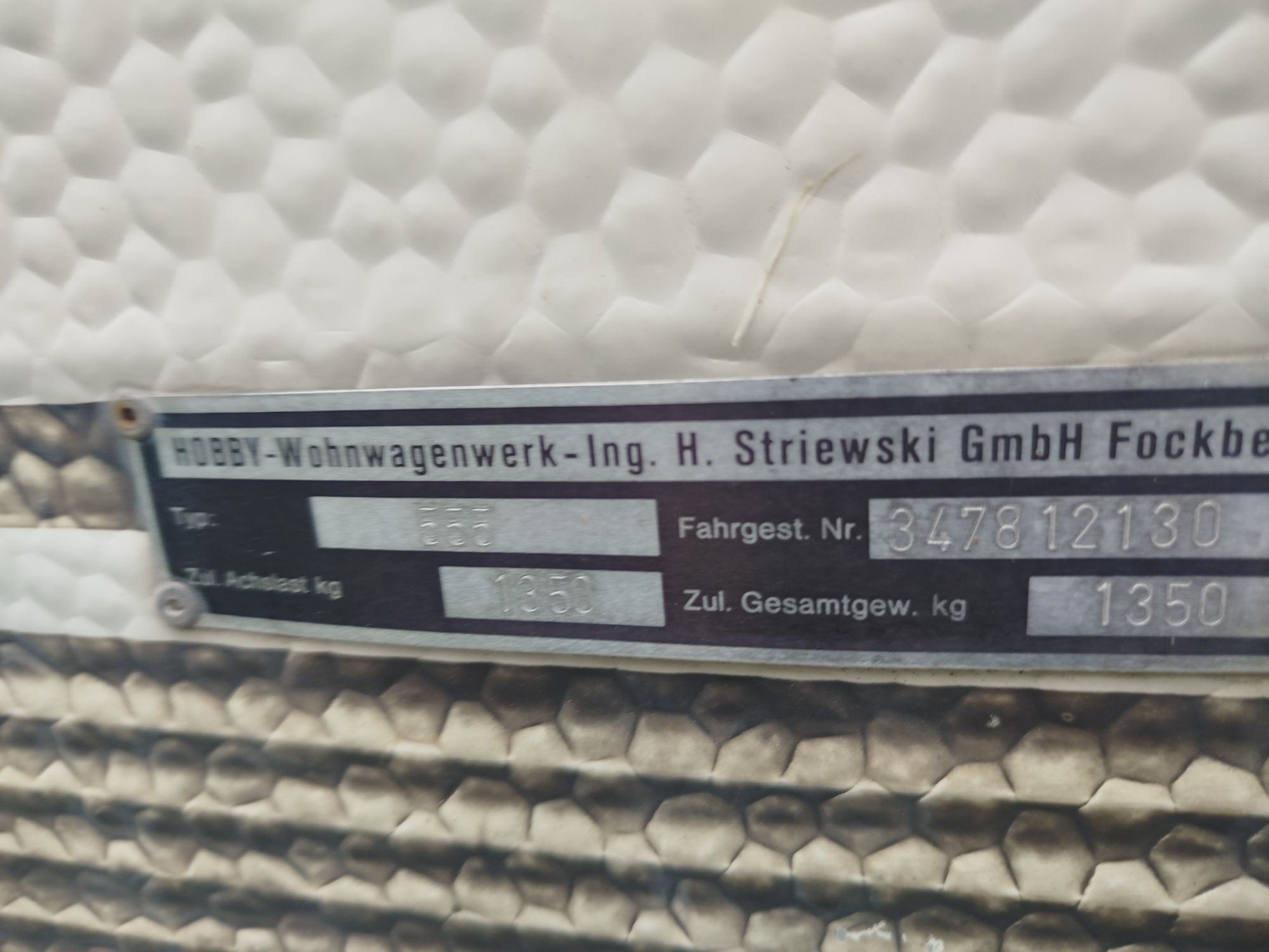 Sprzedam przyczepę kempingowa hobby prestige 555