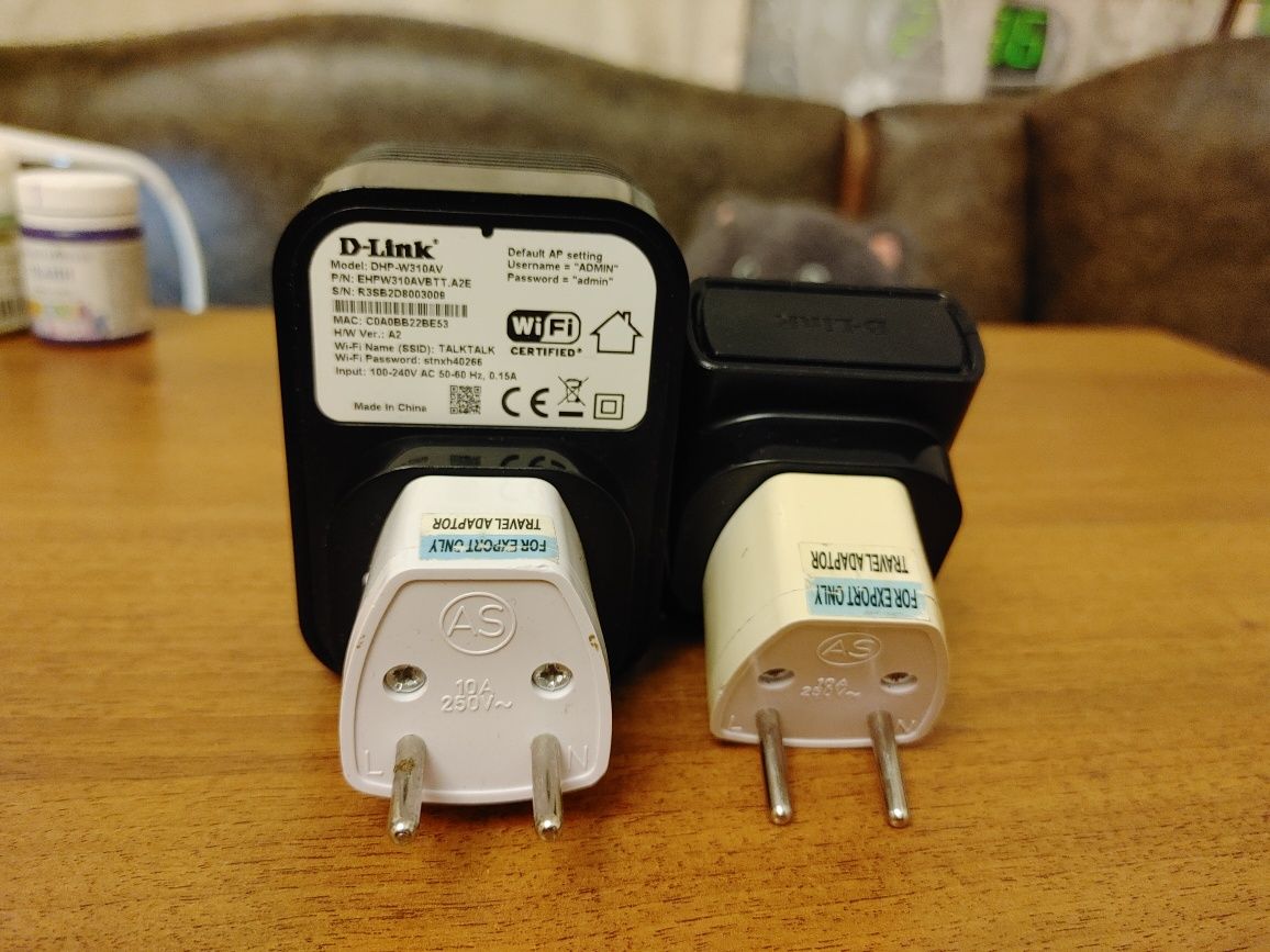 Сетевой адаптер, усилитель wifi d link dhp w310 av