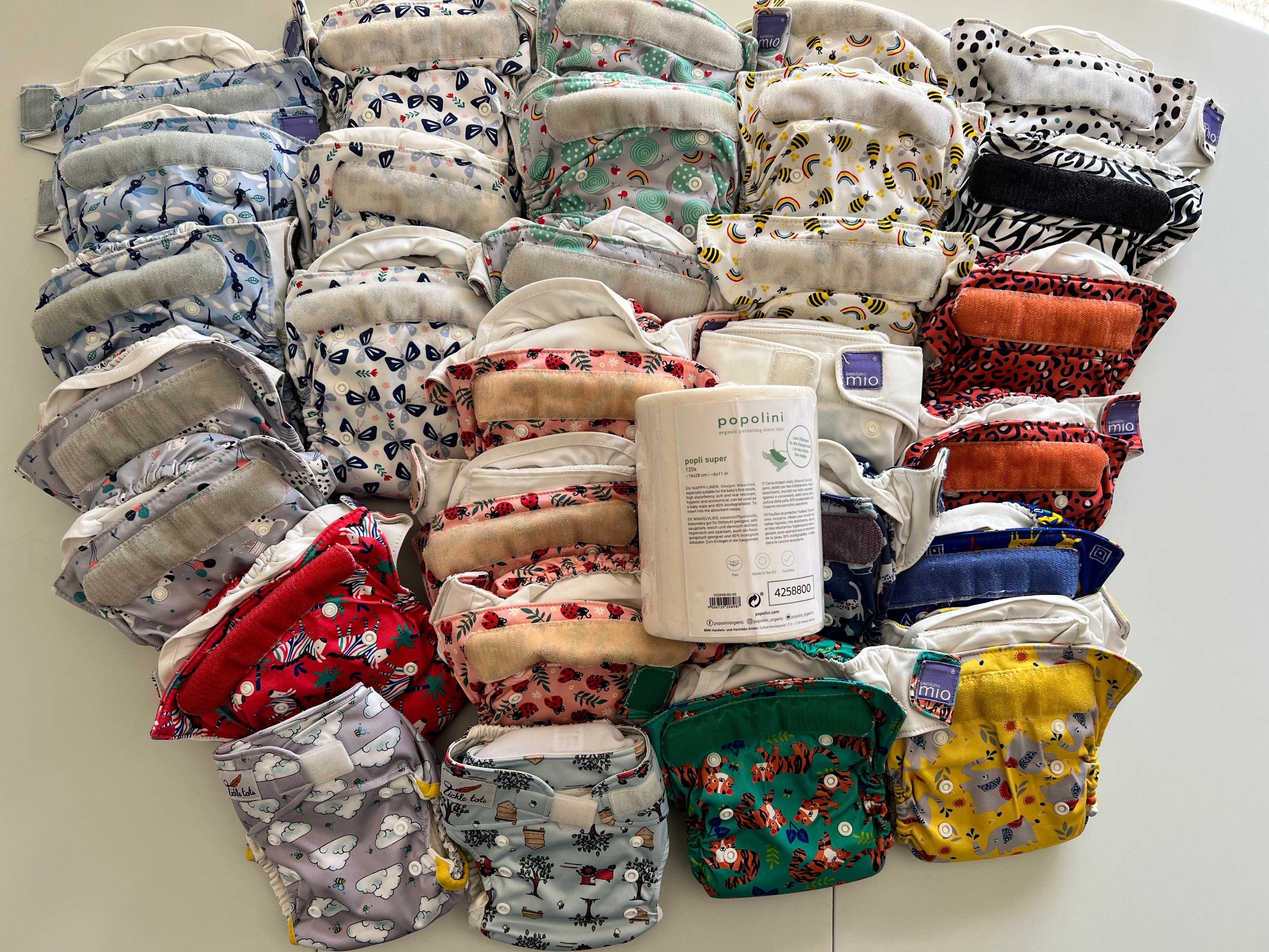Fraldas Reutilizáveis - Bambino Mio AllinOne - 29Fraldas+29Absorventes