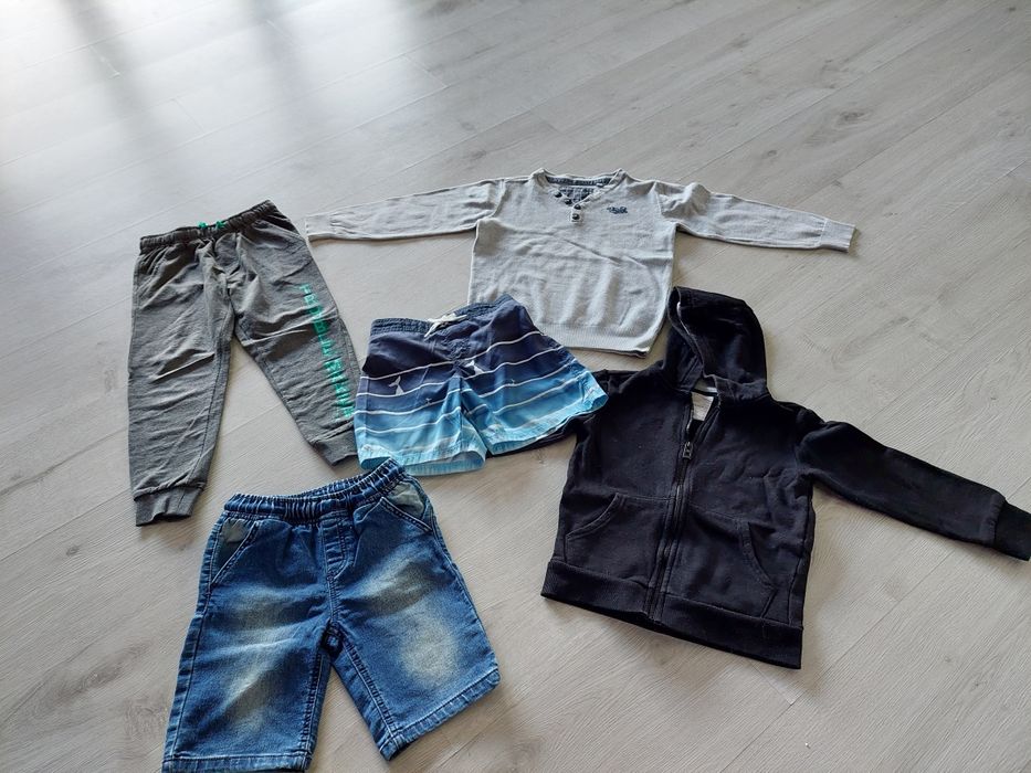 5x ubrania chłopięce r. 110/116