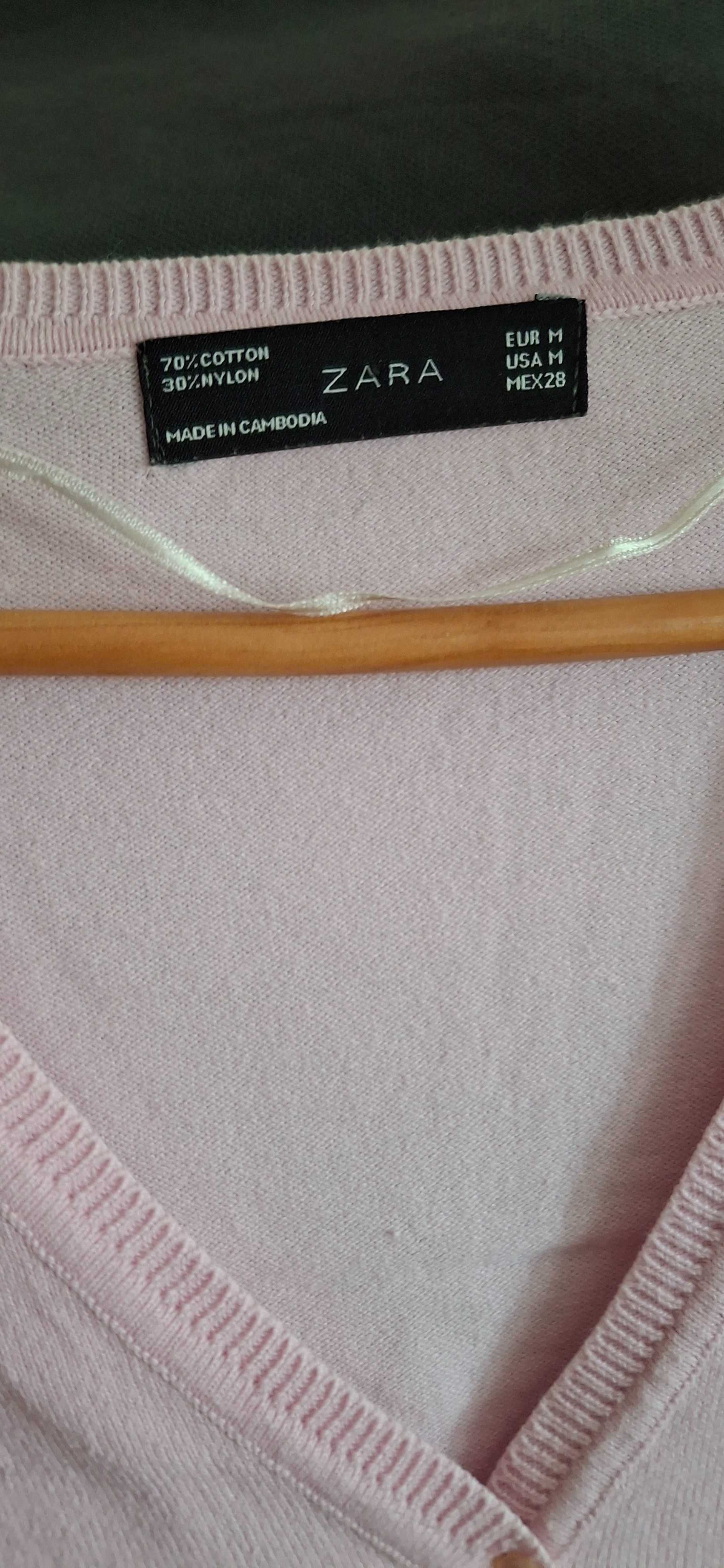 Cardigan rosa bebé
