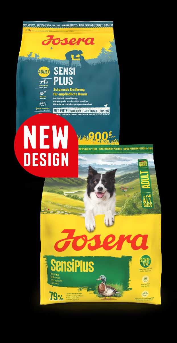 Josera Sensiplus Kaczka 900g dla psów z wrażliwym układem trawiennym