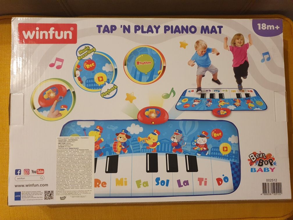 Mata pianino graj i skacz
