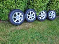Alufelgi 5x112 Audi A4 B8 + opony letnie 225 55 R16 + Wysyłka 48 H