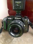 Máquina Nikon para peças/Ou p consertar