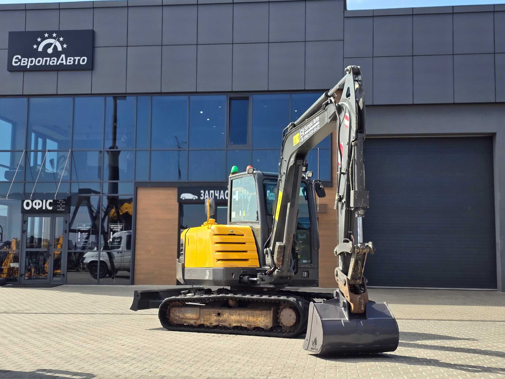 Volvo EC55C | 2016| Міні-екскаватор