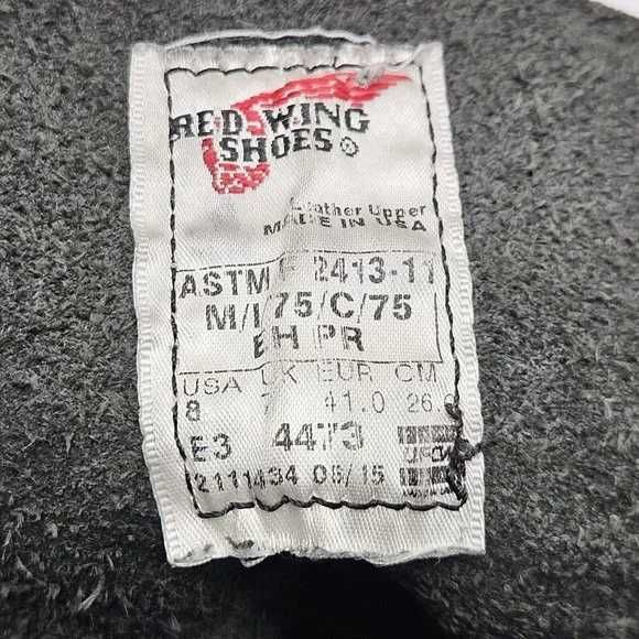 Чоботи Red Wing 4473 8 US/41 EU (Металевий Носок)