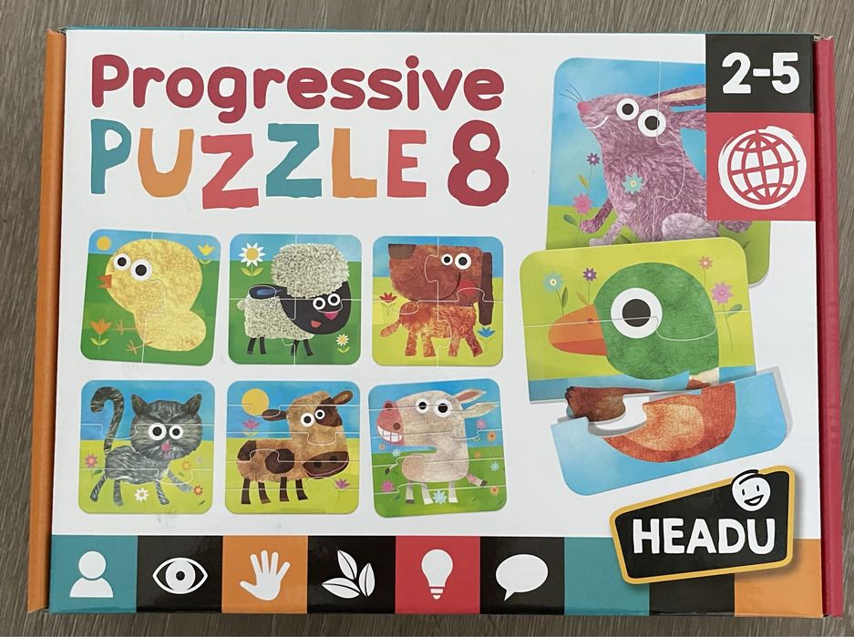 Puzzle 8 Progressive - A Quinta - Headu