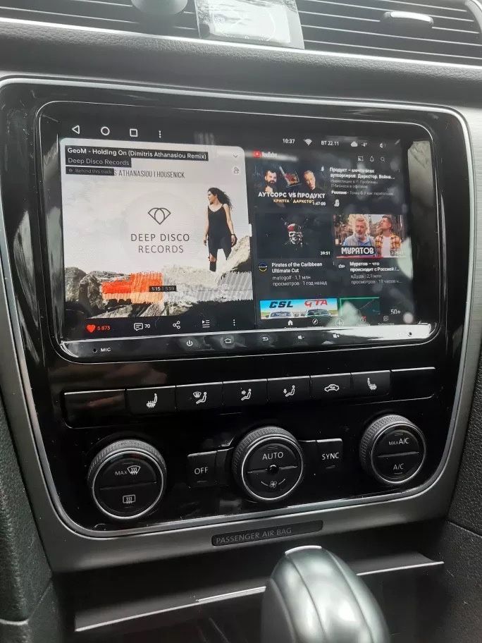 Volkswagen Passat b7 USA Магнитола 8 ядер 4/64Gb SIM Carplay Максимал