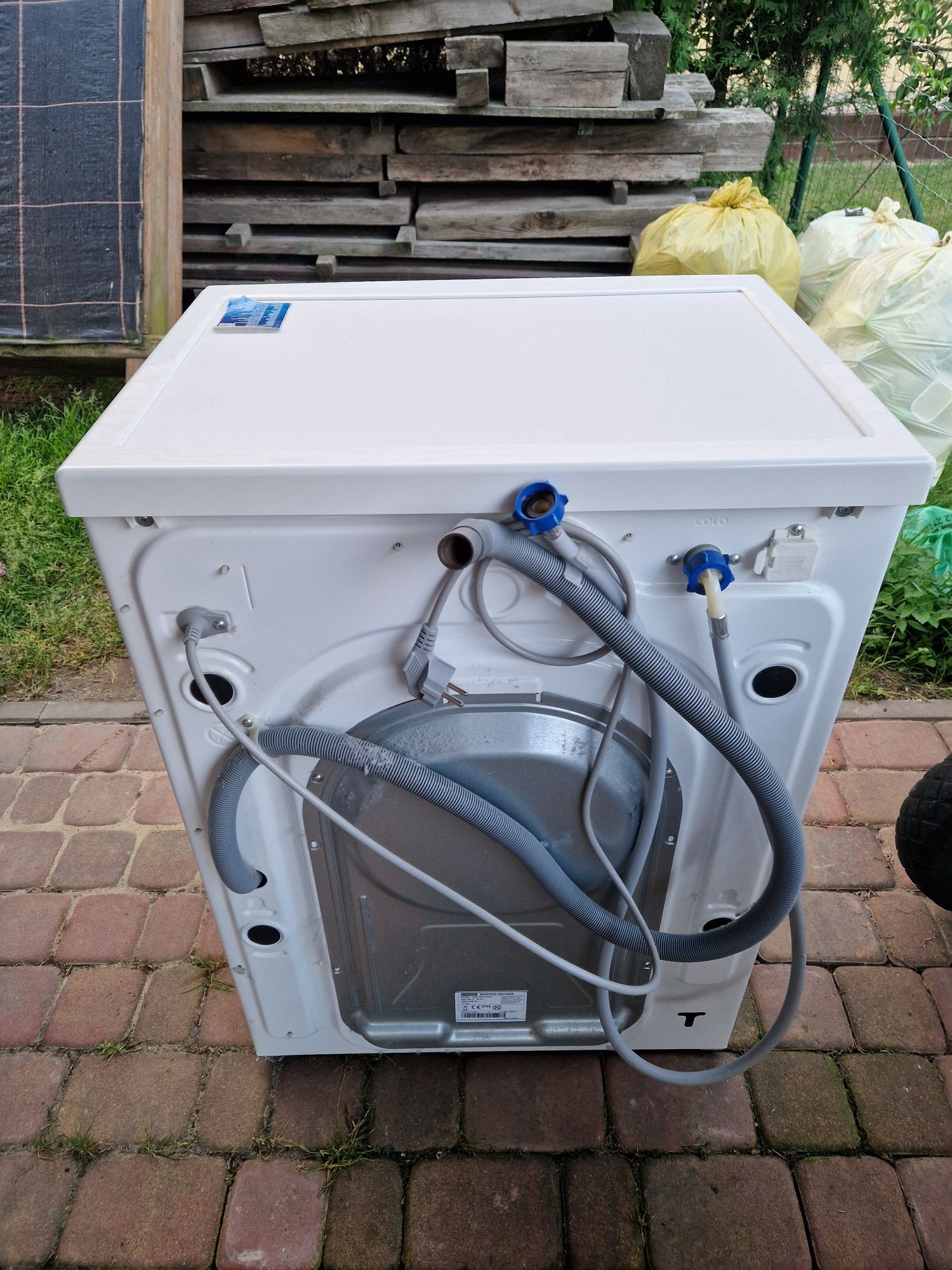 Pralka samsung ecobubble uszkodzona