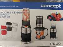 Blender kielichowy CONCEPT SM3390 (Sportowy) + 3 bidony w komplecie