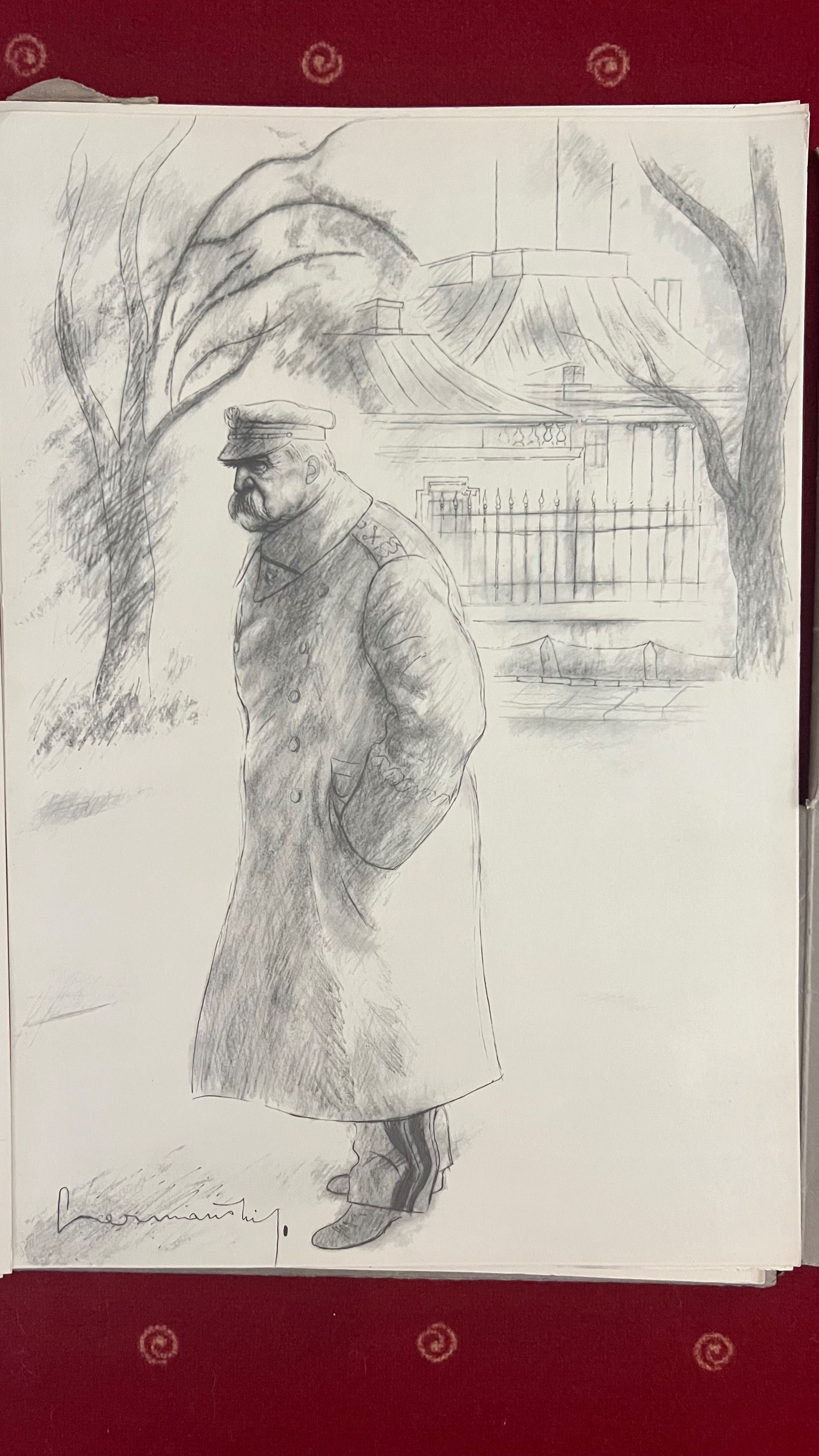 Józef Piłsudski w 13 planszach, 1935 r.