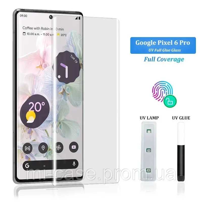 UV 3D lg velvet защитное стекло для Google Pixel 6 7 Pro