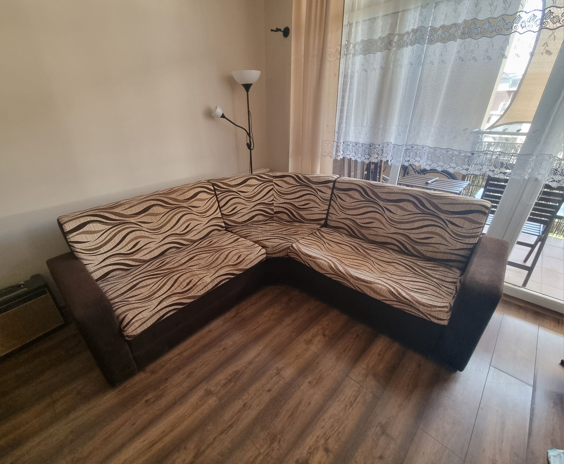 Narożnik z funkcją spania
