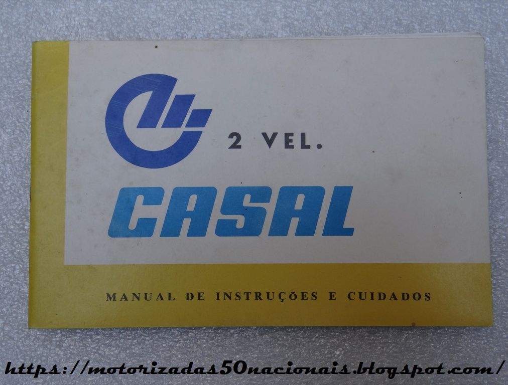 Manual de Instruções e Cuidados p/ Motores Casal de 2 Velocidades