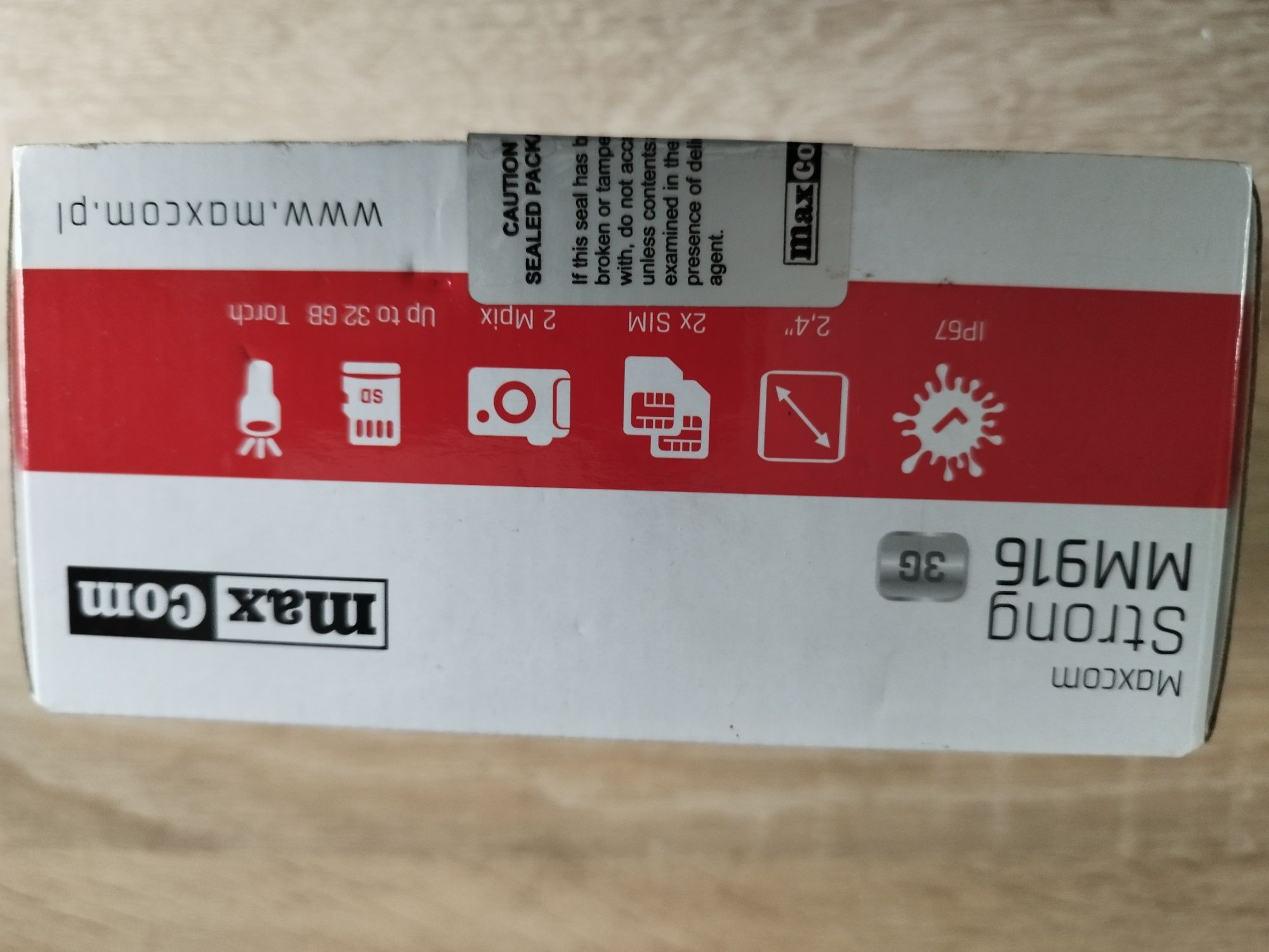 Telefon MaxCom Strong MM916 3G IP 67