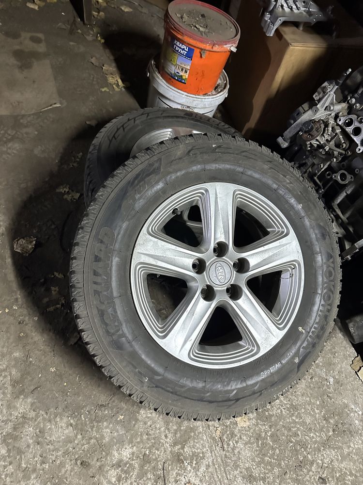 Диски зима 215/70/R16 kia sportsge