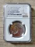 10 złotych   35 - lecie Solidarności Walczącej grading NGC PF70
