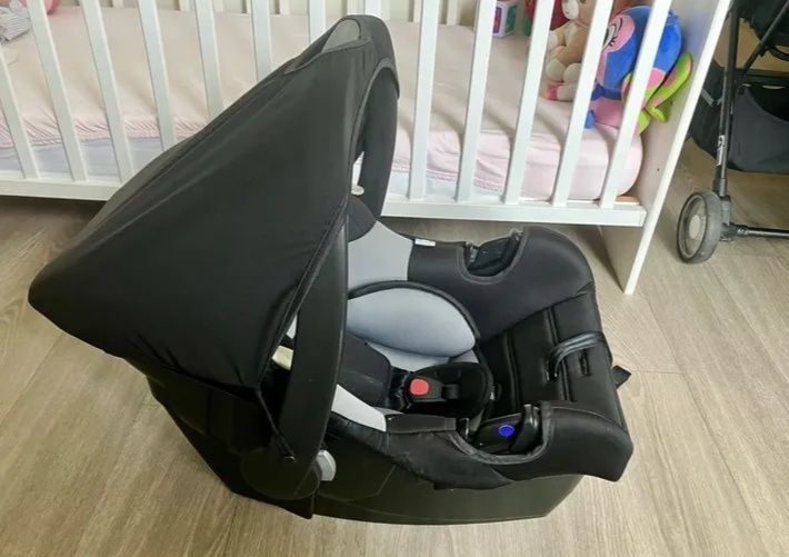 Carrinho bébé+ ovo de transporte nania