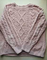 Blado różowy swetr