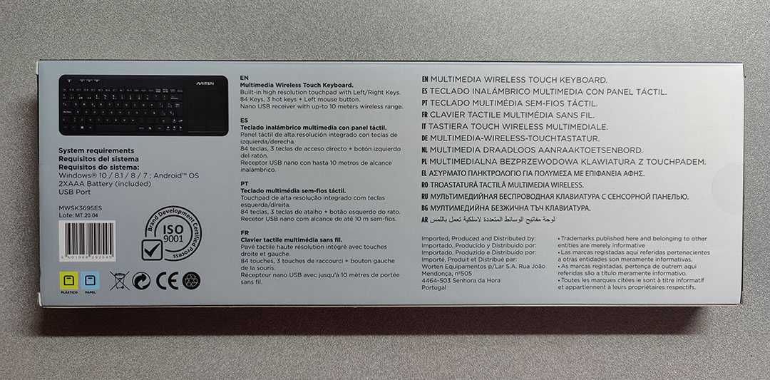 Teclado Mitsai Q500 (Wireless)