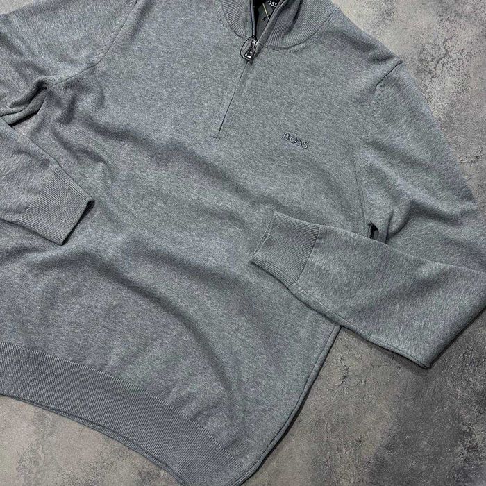 Чоловічий світшот НАПІВЗАМОК HUGO BOSS