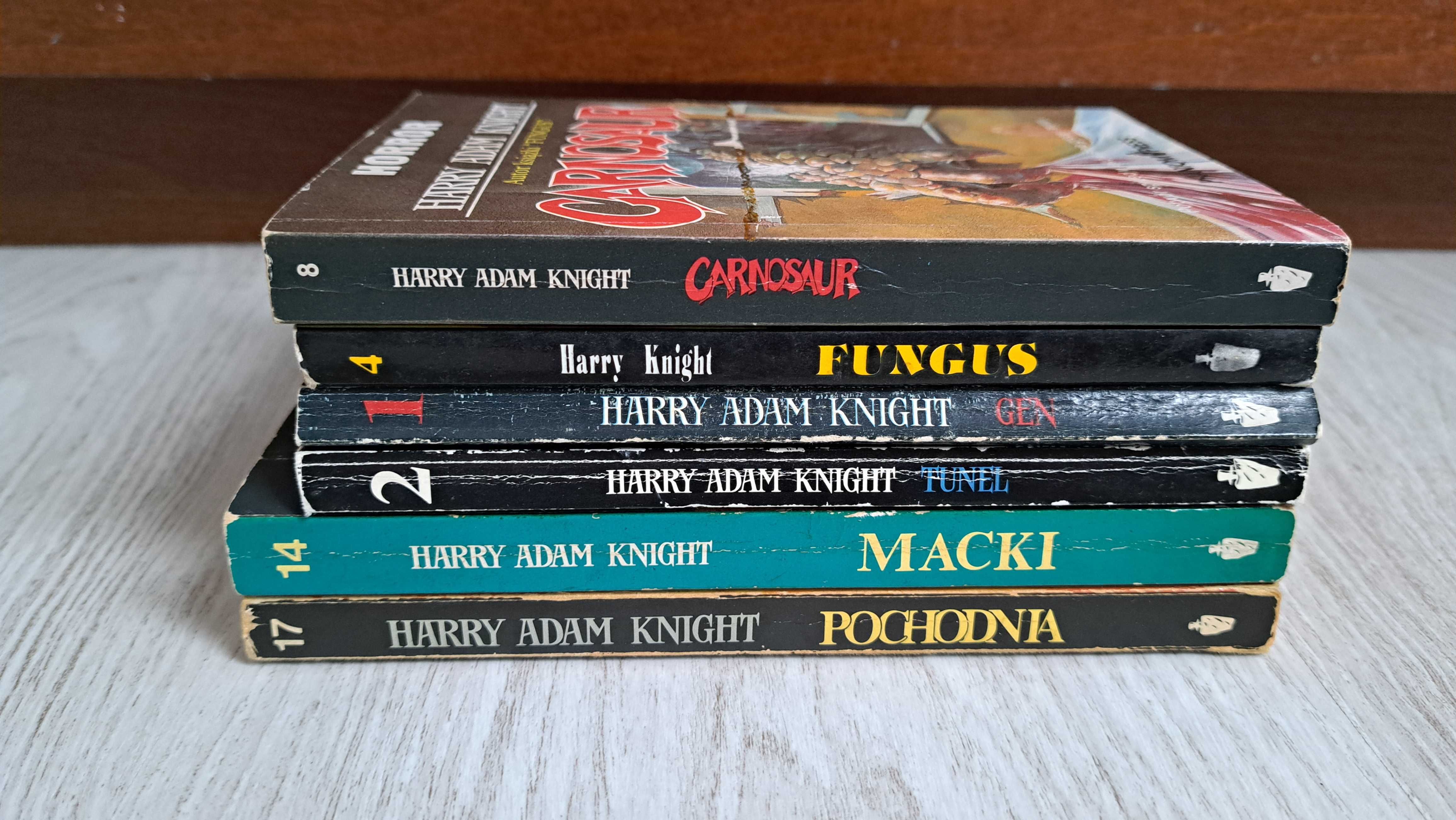 6x Harry Adam Knight Carnosaur Pochodnia Macki + Fungus + Gen + Tunel