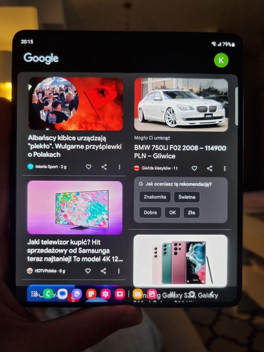 SAMSUNG Galaxy Z Fold 5 12gb/512gb + etui Eco Leather + SAMSUNG CARE