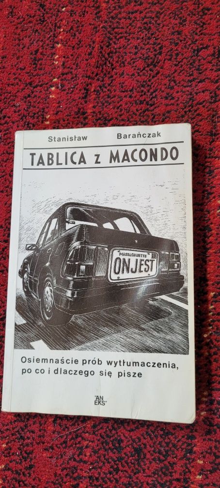 Tablica z Macondo Stanisław Barańczak