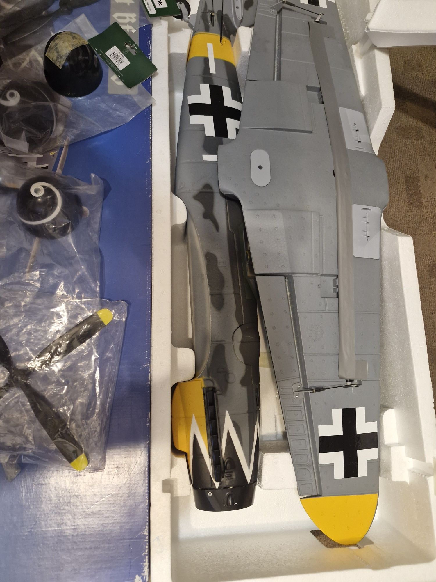 Nowy w oryginalnym pudełku Model Parkzone Messerschmitt BF-109G BNF +