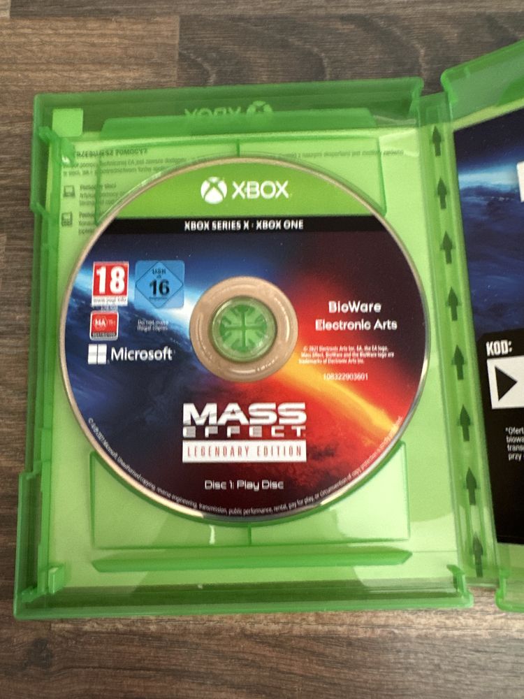 Xbox One Series X Mass Effect Edycja Legendarna PL!