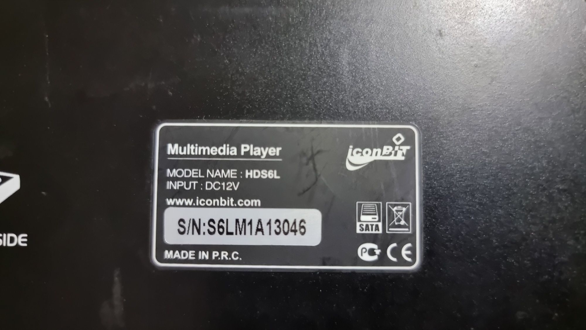 Медіаплеер сервер nas usb програвач Iconbit HDS6L