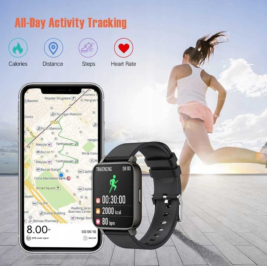 Hero Band III Smartwatch tętno ciśnienie pogoda SMS Sp02 miesiączka