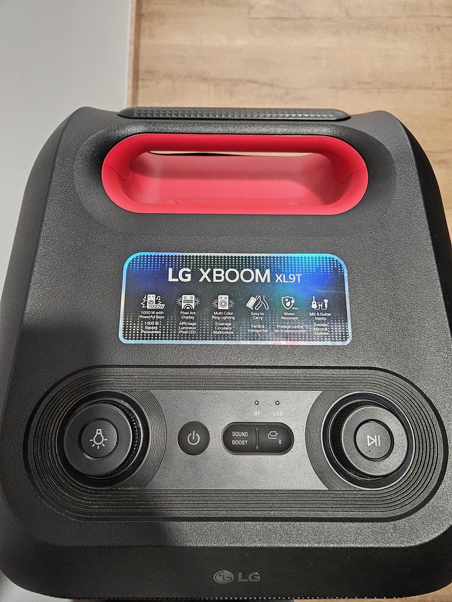 Coluna de som LG XBOOM XL9T - 1000W - Nova