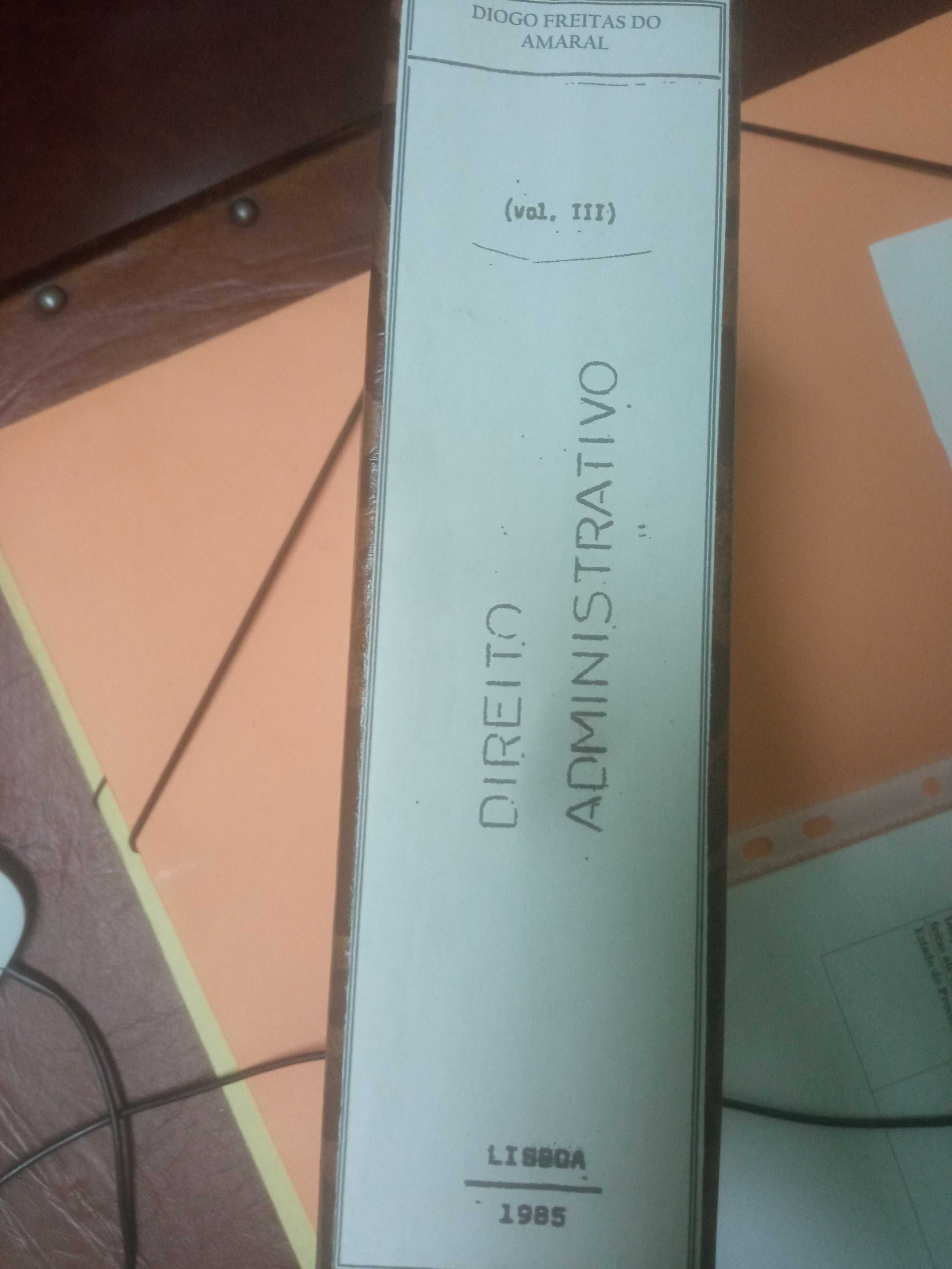 Direito Administrativo V. III e IV - Freitas do Amaral- matérias extra