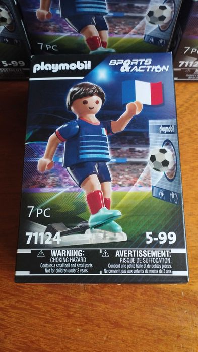 NOVO - Playmobil Jogador Futebol - França - SELADO