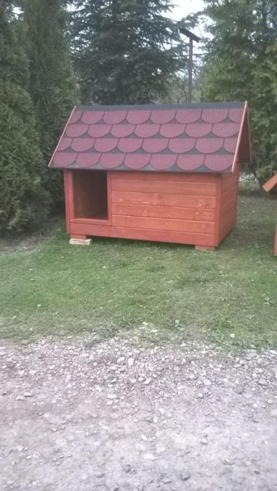 Buda Dla Psa Owczarka Solidna Ocieplona Transport