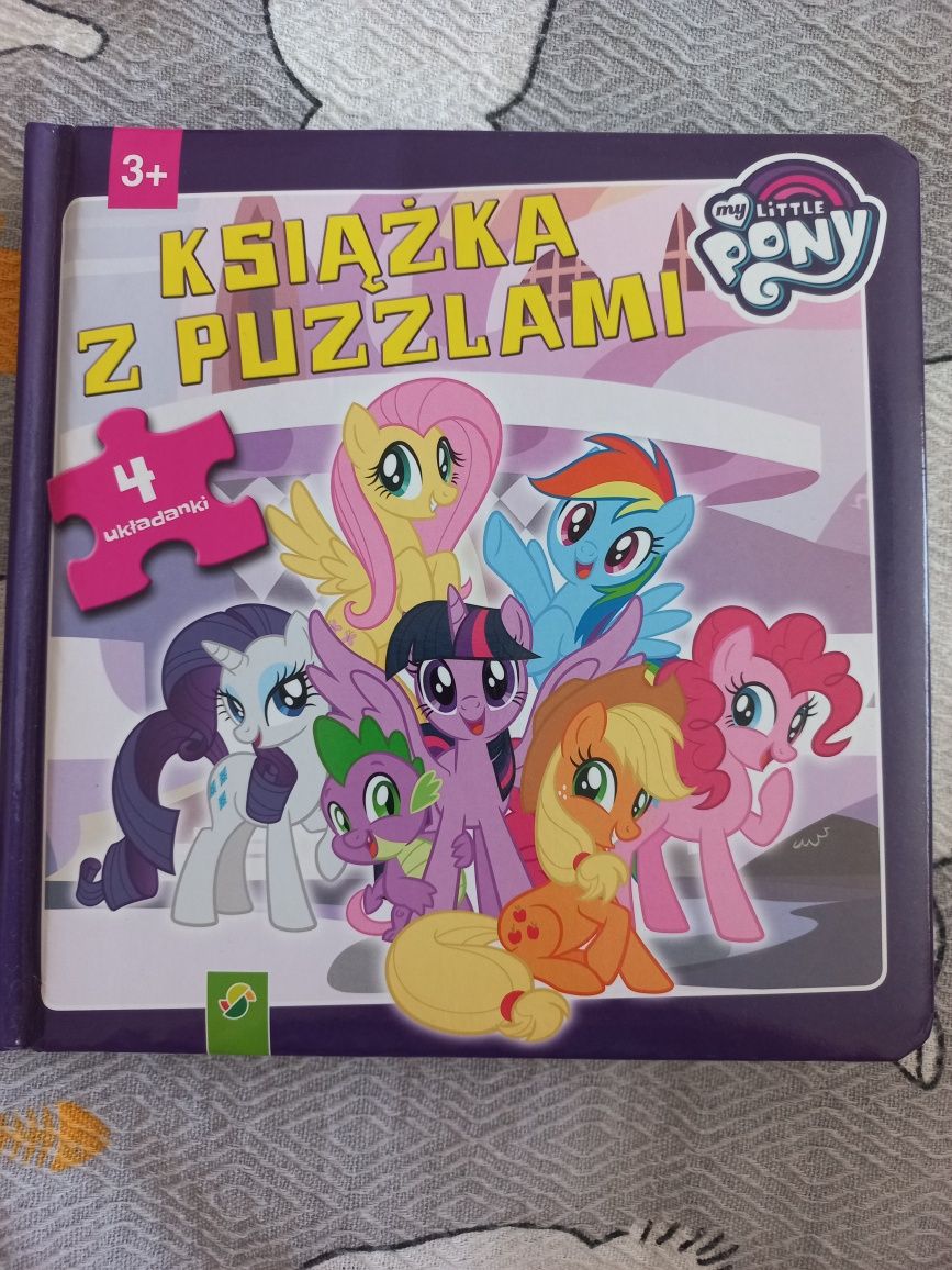 Książka z puzzlami My Little Pony koniki