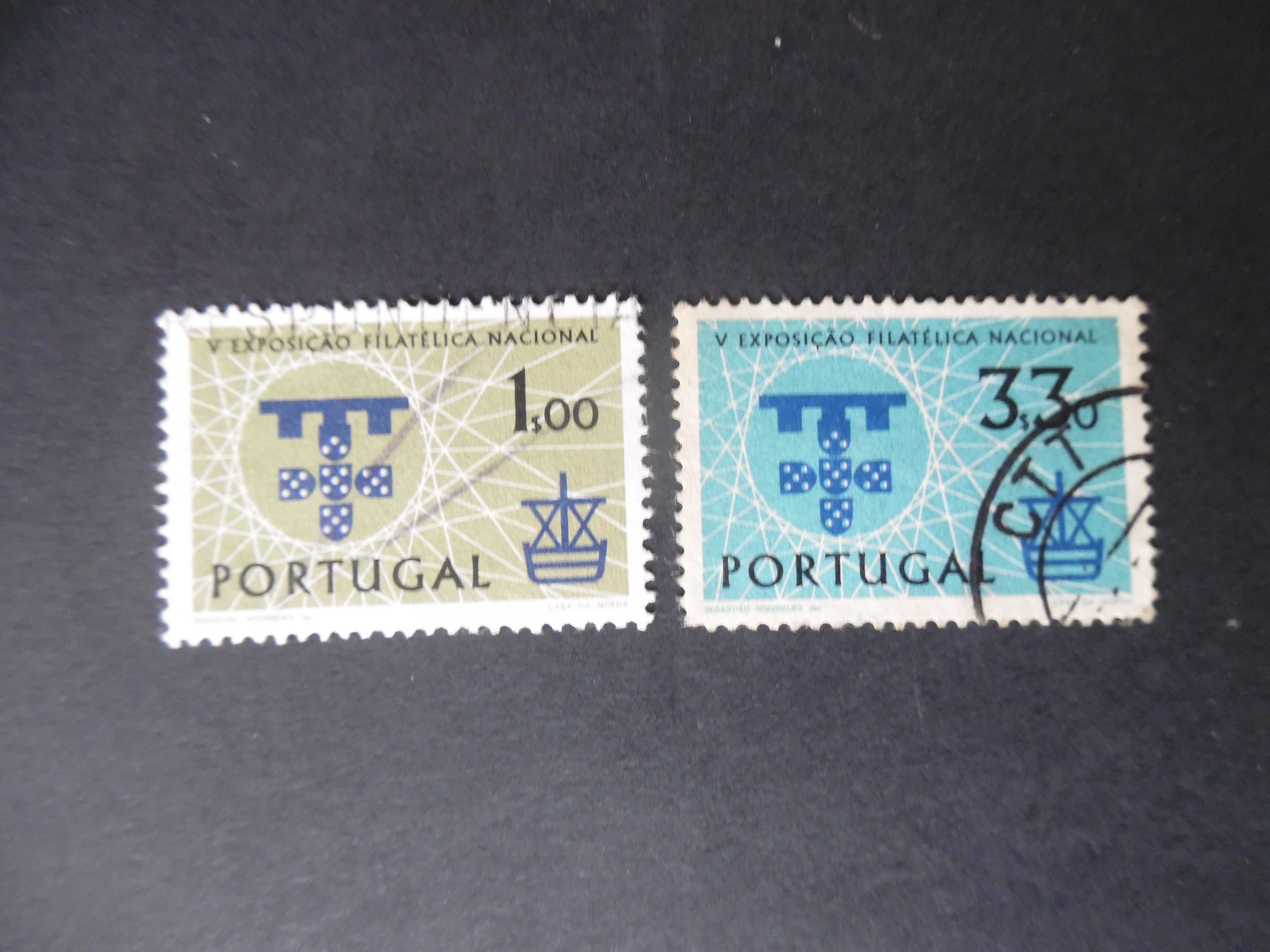 Selos Portugal 1960-exposição filatélica completo usados