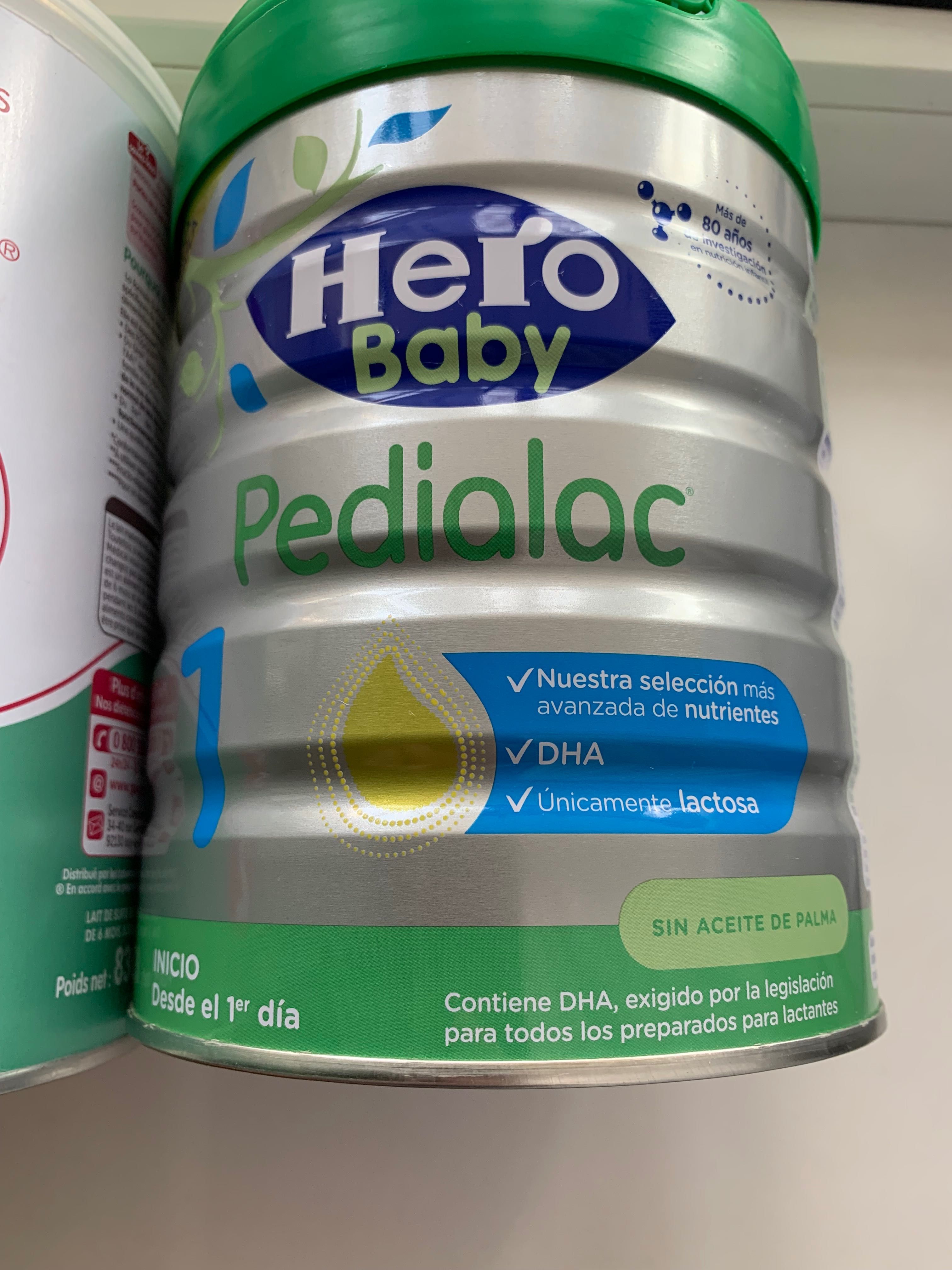 Смесь Hero Baby 1 Pedialac Guigoz 2 Evolia GuigozGest суміш