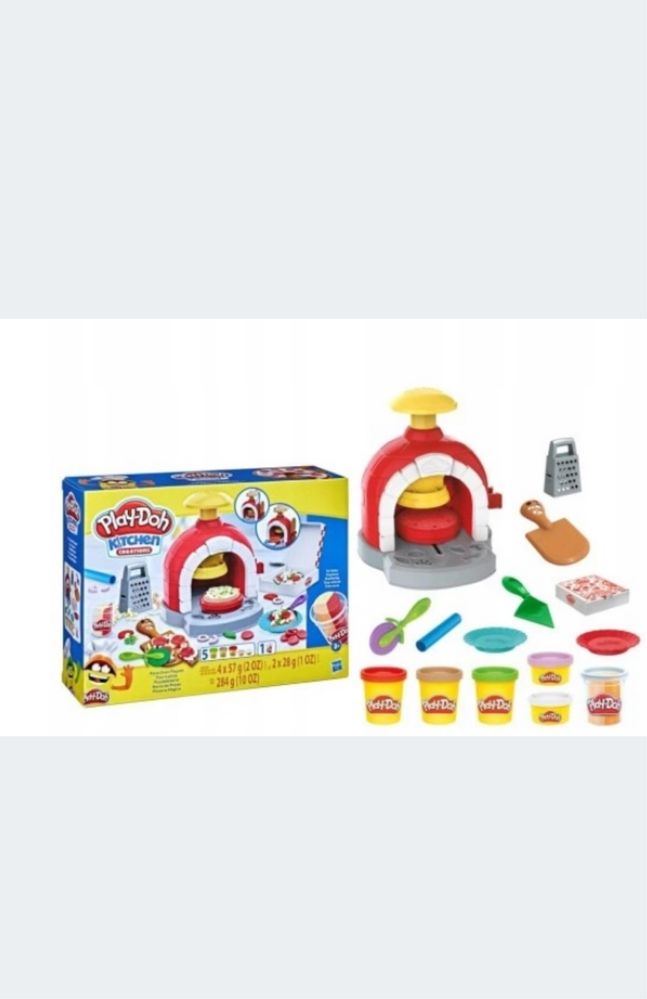 Piec do Pizzy z Play-Doh - Zestaw do modelowania ciastoliny dla dzieci