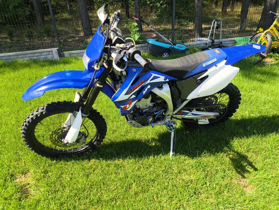 Yamaha wr 250f dużo dodatków