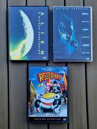 DVD Alien Aliens Roger Rabbit filmes nacionais