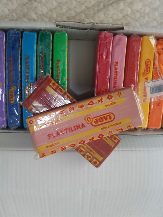 Plasticina conjunto várias cores